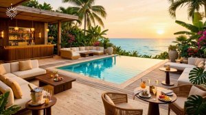 Luxury Chillout Poolside 🍹 Relax & Smooth Lounge Music for Elegant Evenings