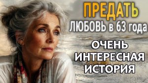 Предать любовь в 63 года | Истории из жизни | Женские истории | Аудиорассказ
