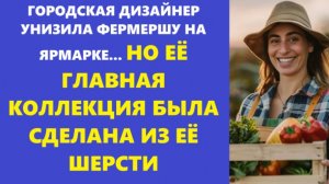 Истории из жизни | Аудио рассказы | ГОРОДСКАЯ ДИЗАЙНЕР УНИЗИЛА ФЕРМЕРШУ НА ЯРМАР | Жизненные истории