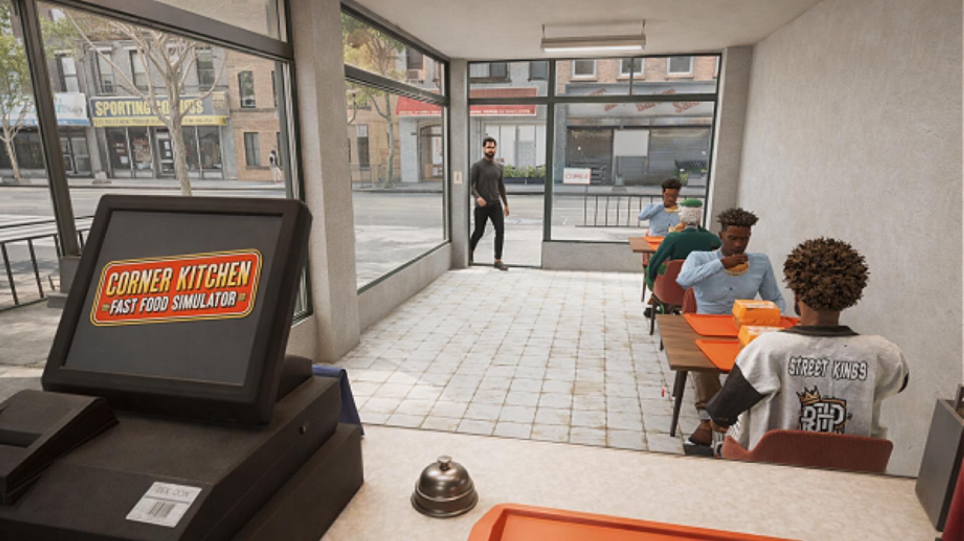 Corner Kitchen Fast Food Simulator \ ОТКРЫЛ ЗАБЕГАЛОВКУ, ПОЧТИ НИЧЕГО НЕ УСПЕВАЮ