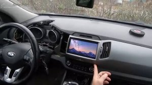Установка 2 DIN магнитолы Teyes CC3L на KIA Sportage 3рестайлинг нюансы по установки камеры