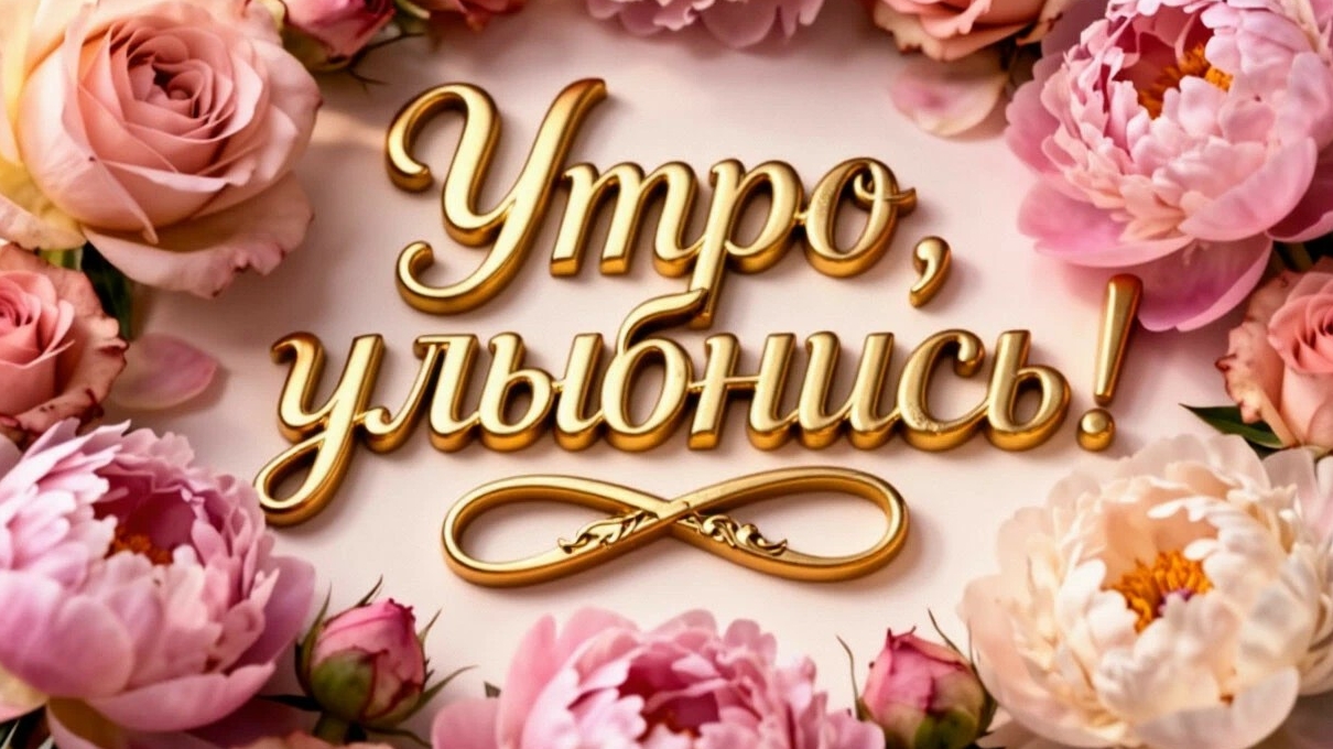 Утру улыбнись! Красивое музыкальное пожелание с добрым утром