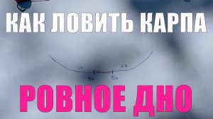 КАК ПОЙМАТЬ МНОГО КАРПА на ровном дне. Рыбалка на карпа. Карпфишинг