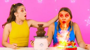 Шоколадный Фонтан Челлендж # Смешные Моменты c TeenTeam Challenge