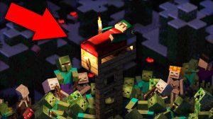 КТО МНЕ МЕШАЕТ СПАТЬ ПО НОЧАМ В ДЕРЕВНЕ ЖИТЕЛЕЙ В МАЙНКРАФТ | Риколит Minecraft
