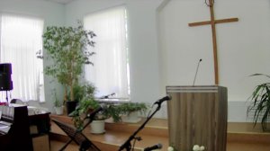 Богослужение церкви Евангельских христиан-баптистов г. Балашова Саратовской области