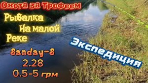 Рыбалка на малой реке, май 2026.