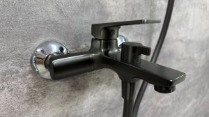 Смеситель для ванны SOLE Michigan S243GM, оружейная сталь
