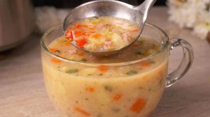 Ем день и ночь и не толстею! Секретный картофельный суп для тонкой талии.