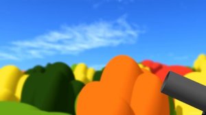 Развивающий мультфильм про паровозик Шонни. Учим размеры