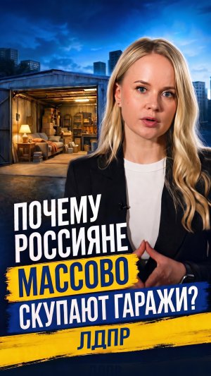 ПОЧЕМУ РОССИЯНЕ МАССОВО СКУПАЮТ ГАРАЖИ?