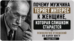 Почему мужчина теряет интерес к женщине, которая слишком старается ｜ Карл Юнг