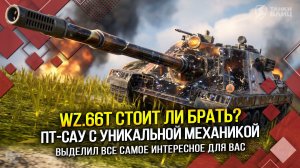 WZ-66T: ВЫДЕЛИЛ ВСЁ САМОЕ ИНТЕРЕСНОЕ ДЛЯ ВАС! (Tanks Blitz | Танки Блиц)
