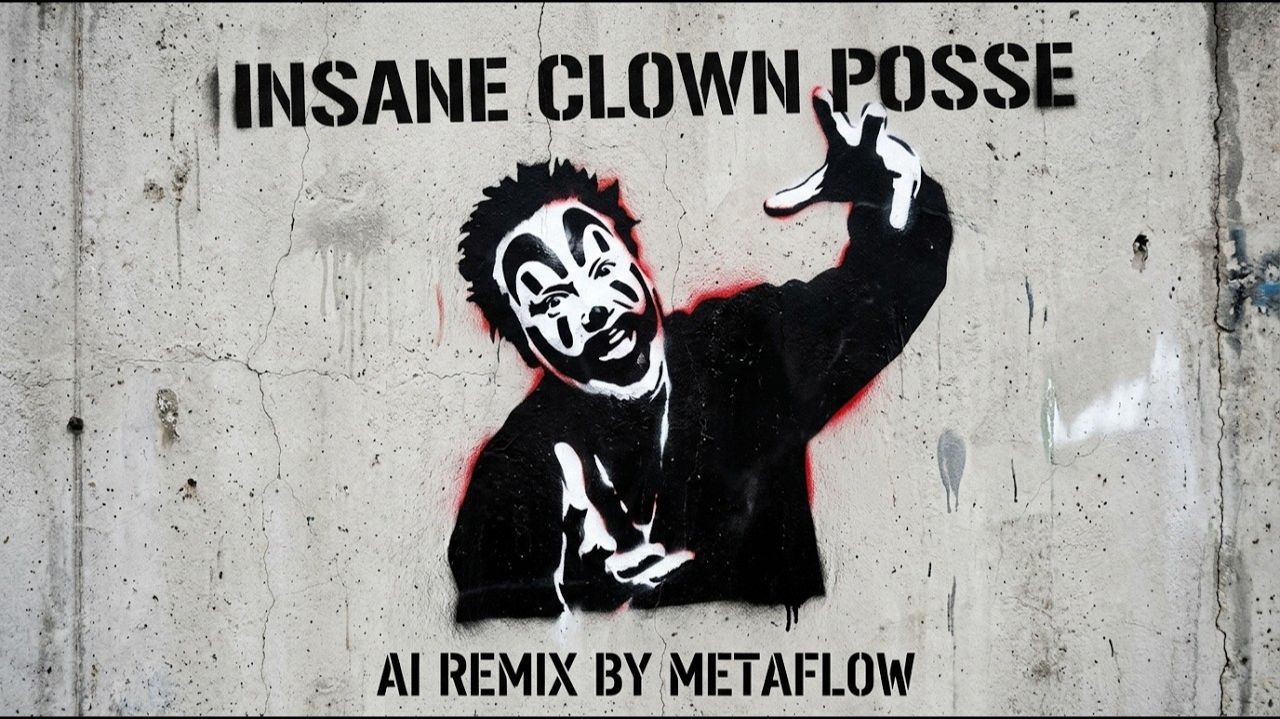 Insane Clown Posse Inspired Horrorcore Rap-Rock AI Mix