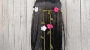 УКРАШЕНИЕ НА ГОЛОВУ🌸 ПОЯСОК🌸 ГИРЛЯНДА КРЮЧКОМ