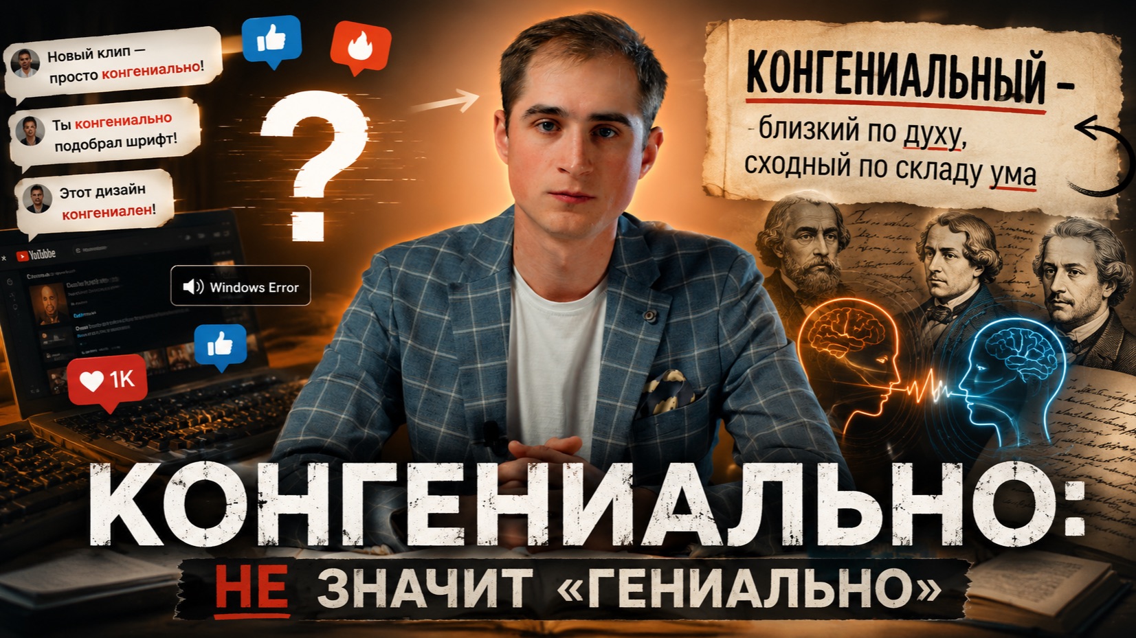 «Конгениально»: красивое слово с неожиданным смыслом