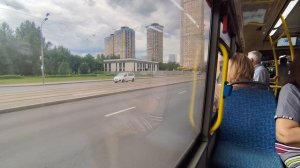 поездка на автобусе ЛиАЗ 6213 борт 192286 по маршруту 010