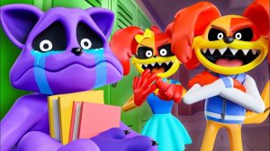 КОТ ДРЕМОТ - ПЕРВЫЙ ШКОЛЬНЫЙ ДЕНЬ!   Poppy Playtime 3 - Анимации на русском