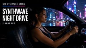 Cyberpunk Synthwave Night Drive Mix ｜ 2 Hours of Neon City Driving Music