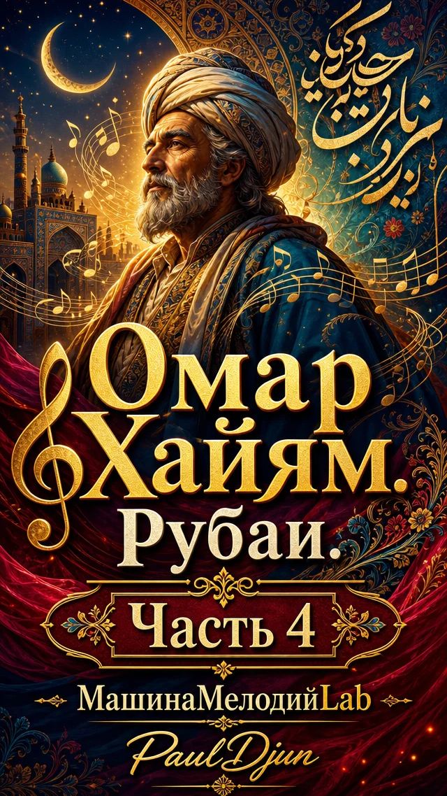 Омар Хайям.Рубаи. Часть 4.