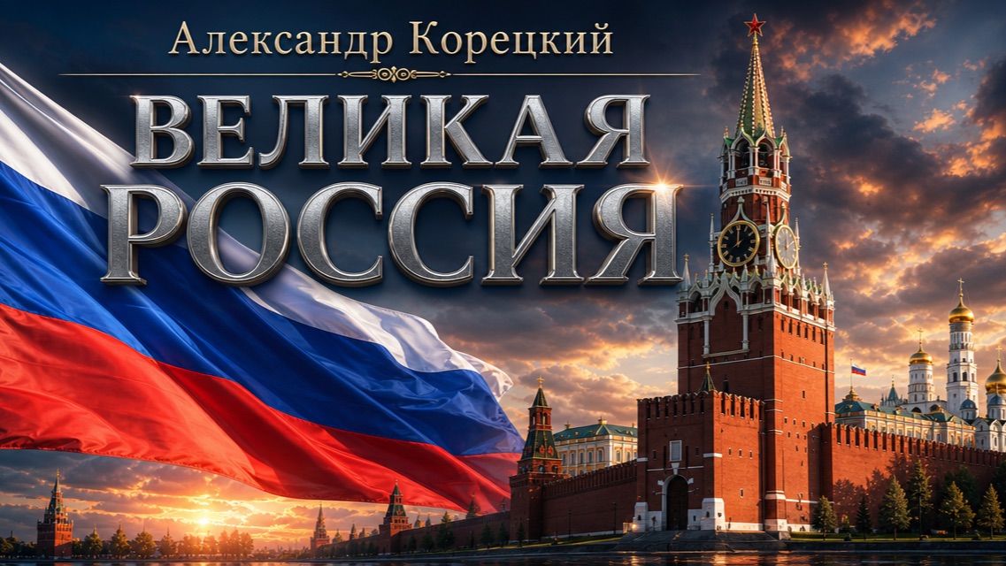 ВЕЛИКАЯ РОССИЯ🇸🇮Александр Корецкий👍Песня До МУРАШЕК💥