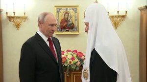 Президент Поздравил Патриарха с Днём тезоименитства
