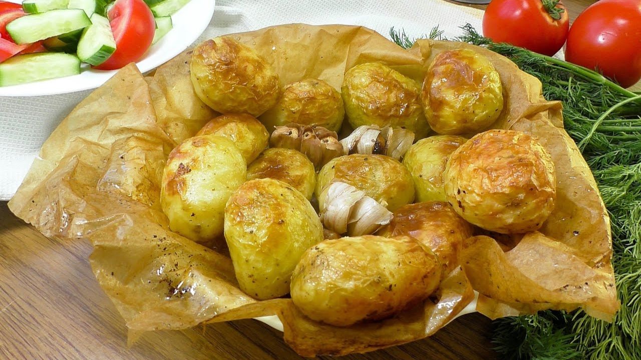 КАРТОШКА всегда с хрустящей корочкой! Простая еда -  ВКУСНАЯ еда!