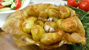 КАРТОШКА всегда с хрустящей корочкой! Простая еда -  ВКУСНАЯ еда!