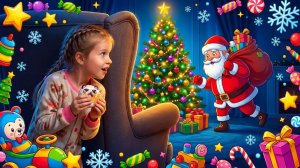 Подарки на новый год от деда мороза!!! ОН ПРИНЕС ЕЙ ....Barbie Dreamhouse