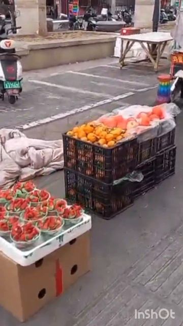 Китай.Маньчжурия,торговля уличная!