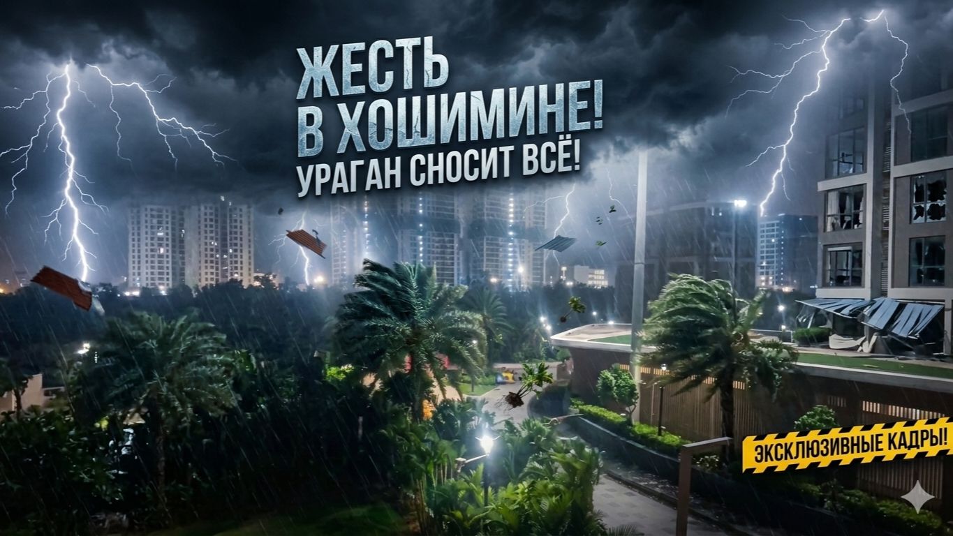 Что происходит в Сайгоне? Стихия застала врасплох! | Хошимин 2026