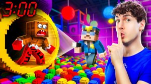 24 ЧАСА В ИГРОВОЙ КОМНАТЕ!😱 МЫ ЕДВА ВЫЖИЛИ! МАЙНКРАФТ