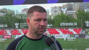 Комментарии Александра Хромыкова после матча «Спартак»-U18 – «Краснодар»-U18