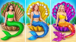 Бедная vs Богатая vs Ультра Богатая Русалка # Смешные Cитуации от Multi DO Girls