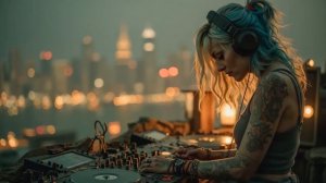 Deep Electro Vibes ｜ Night Drive Music ｜ Rooftop Lounge Mix - Late Night EDM Desert Beats