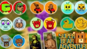 Дино МИР! Самые новые секреты в super bear adventure!