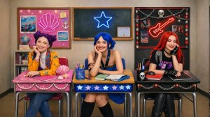 Бьюти-преобразование года# превращаем гиков в охотников на демонов K-Pop 😱✨