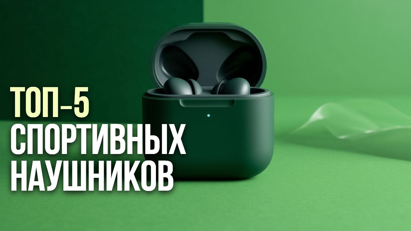 ТОП‑5 беспроводных наушников с шумоподавлением 🔊
