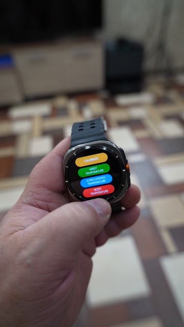 👉 Измеряем температуру кожи и окружающей среды на Galaxy Watch Ultra 2025, Galaxy Watch 8 Classic