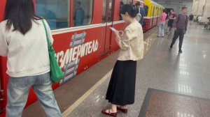 Выставка ретро-вагонов на станции Партизанская. 17 мая 2026г.