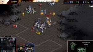 Старкрафт Финал FlaSh vs soma игра 4 bo7 ASL21