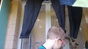 убираем балкон день первый это Моё первое видео