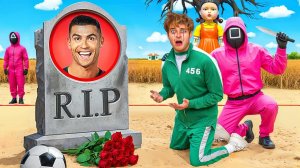 Игра «Я выжил в кальмаре, чтобы спасти Роналду»!