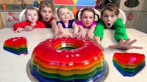 Изучайте цвета с Jello! Веселая песенка для детей # Образовательное музыкальное видео