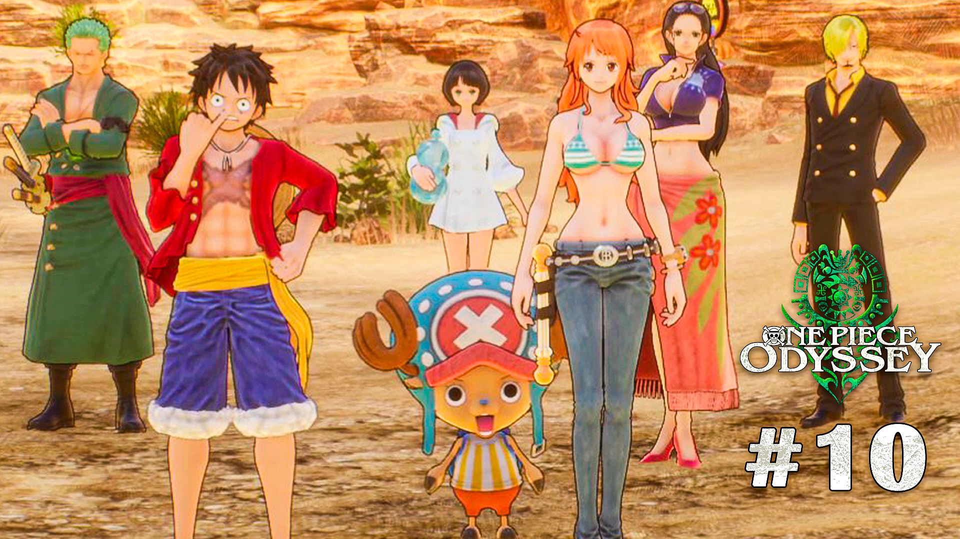 One Piece Odyssey #10 Великая Песчаная пустыня