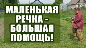 68. ЖИЗНЬ НА ЗАРЕЧНОЙ: СДЕЛАЛИ ПОЛ, СПАСЛИ ПОМИДОРЫ, КОСИМ, ПОЛИВАЕМ!
