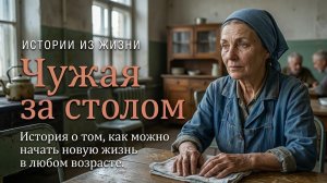 «ЧУЖАЯ ЗА СТОЛОМ» Слшуать новые истории из жизни. Слушать аудио рассказы
