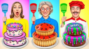 Кулинарный Челлендж# Я против Бабушки # Удивительные Кухонные Рецепты от Multi DO Joy