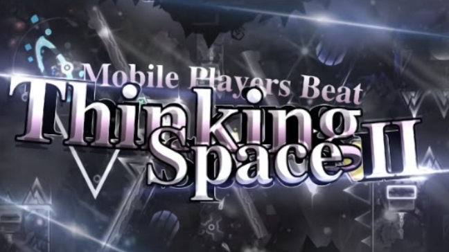 Мобильные игроки прошли Thinking space 2 в Geometry dash смотреть онлайн