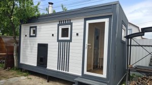 Каркасная баня от СК «СвояБанька». 5х2,5 м. Калининград, май 2026.